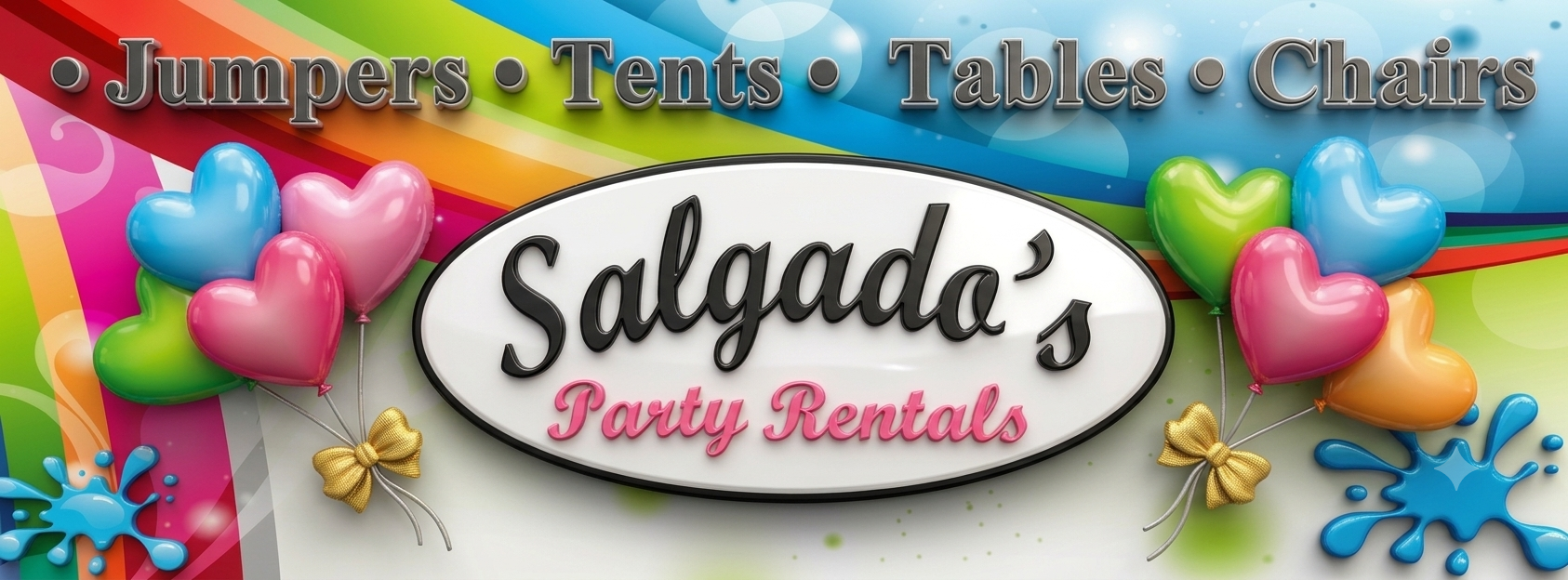 salgadospartyrentals.com